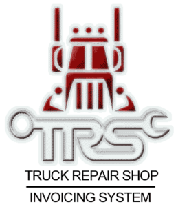 truck repair shop invoicing system logo